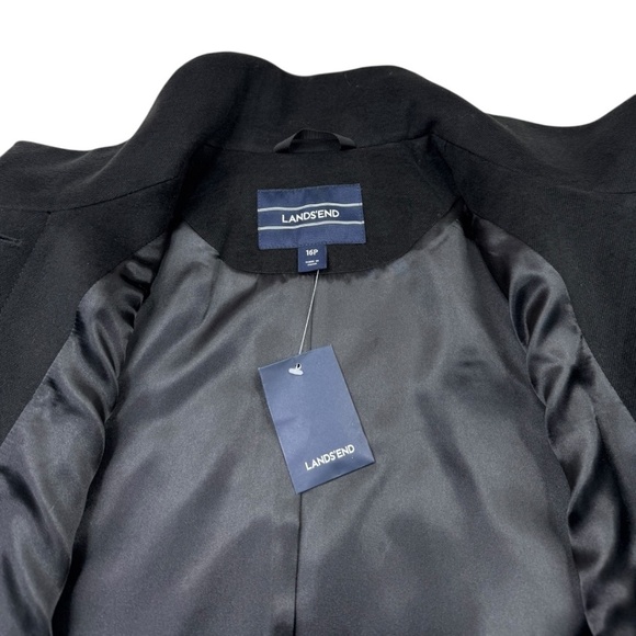 Lands' End Fully Lined Peacoat Jacket/Coat - Picture 11 of 16